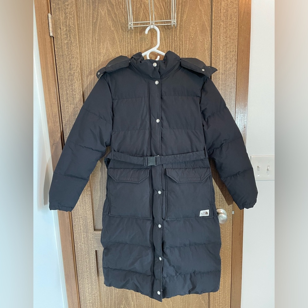 The North Face Long Hooded Puffer Coat